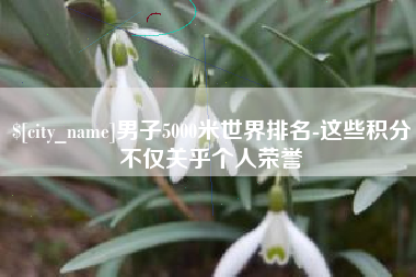 新乡男子5000米世界排名-这些积分不仅关乎个人荣誉