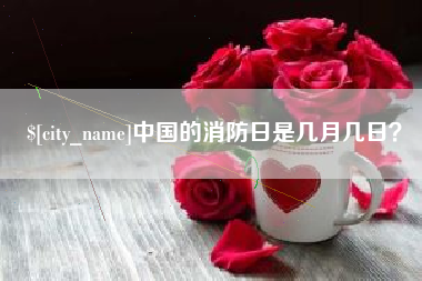新乡中国的消防日是几月几日？