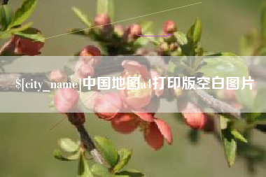 新乡中国地图a4打印版空白图片