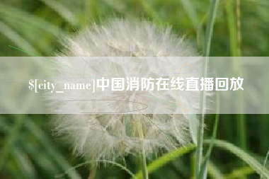 新乡中国消防在线直播回放