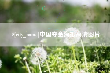 新乡中国夺金海报高清图片