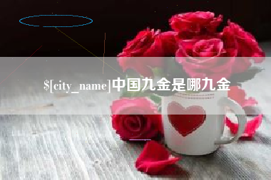 新乡中国九金是哪九金