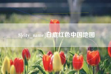 新乡白底红色中国地图