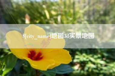 新乡地图3d实景地图