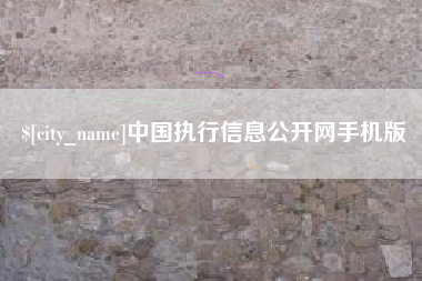 新乡中国执行信息公开网手机版