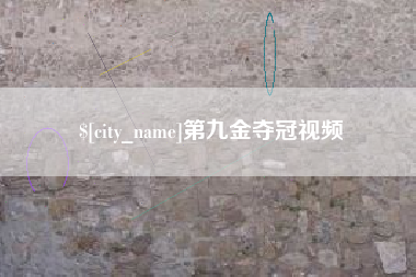 新乡第九金夺冠视频