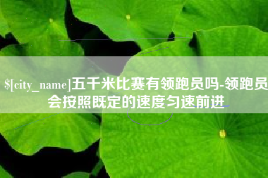 新乡五千米比赛有领跑员吗-领跑员会按照既定的速度匀速前进