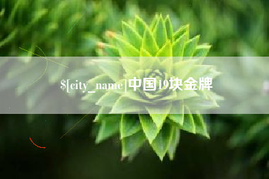 新乡中国19块金牌