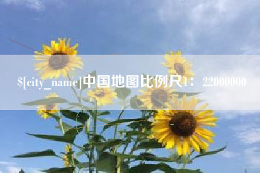 新乡中国地图比例尺1：22000000