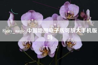 新乡中国地图电子版可放大手机版吗