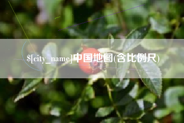 新乡中国地图(含比例尺)