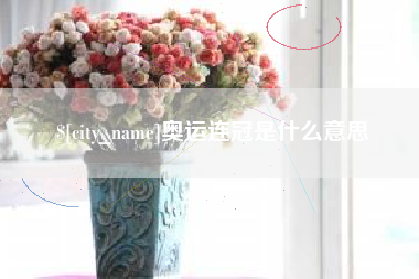 新乡奥运连冠是什么意思